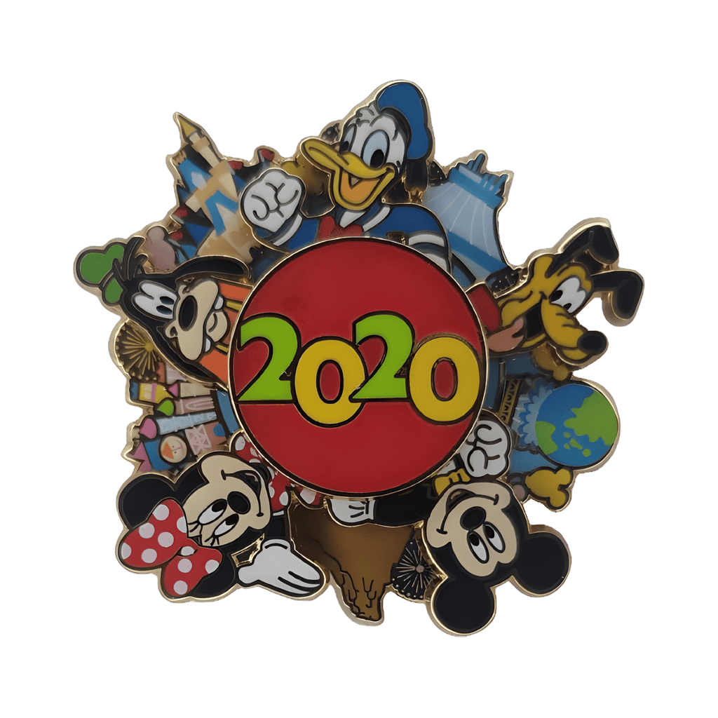 Tokyo Disneyland 2020 Attractions Spinner Disney pin