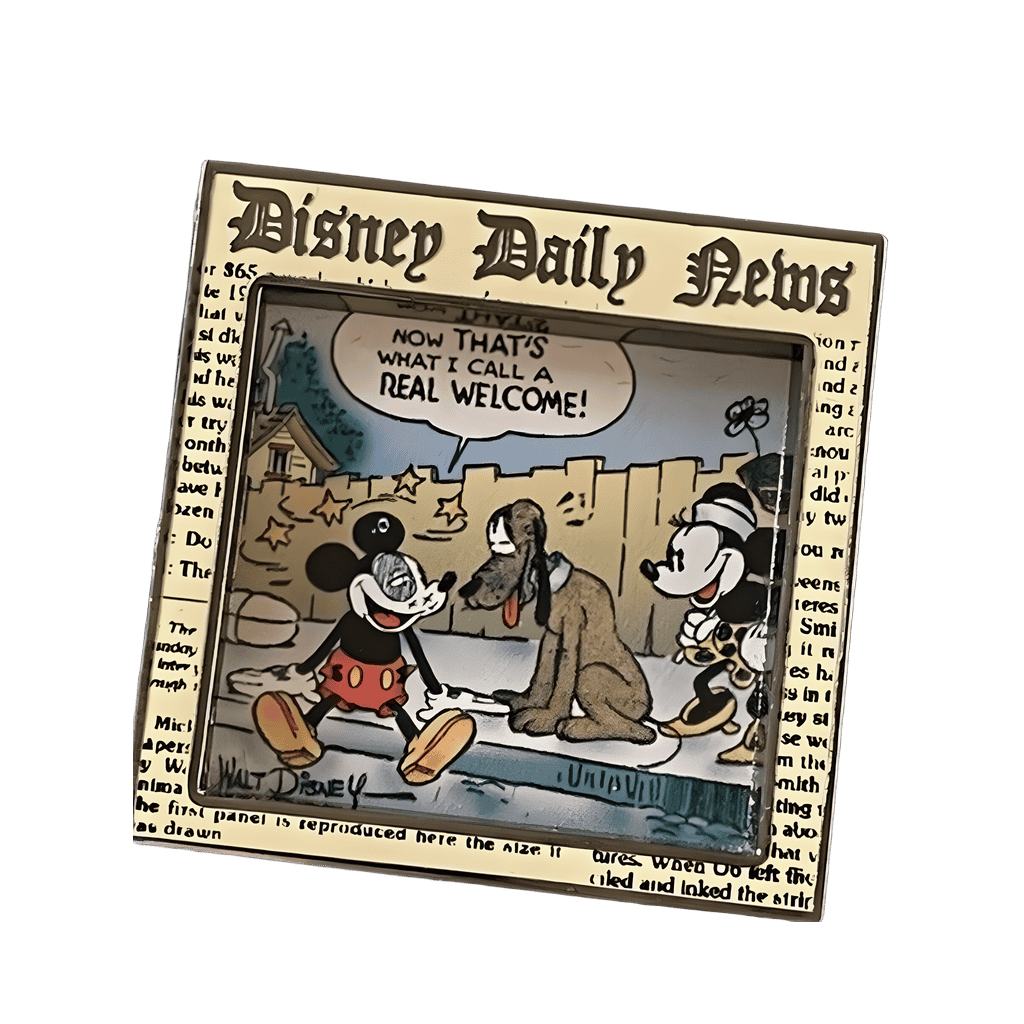 Strip #4 - A Real Welcome Disney pin