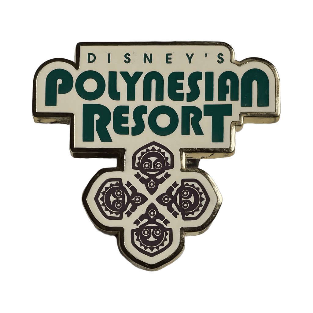 Working Day October 1, 2011 - Polynesian Resort Disney pin