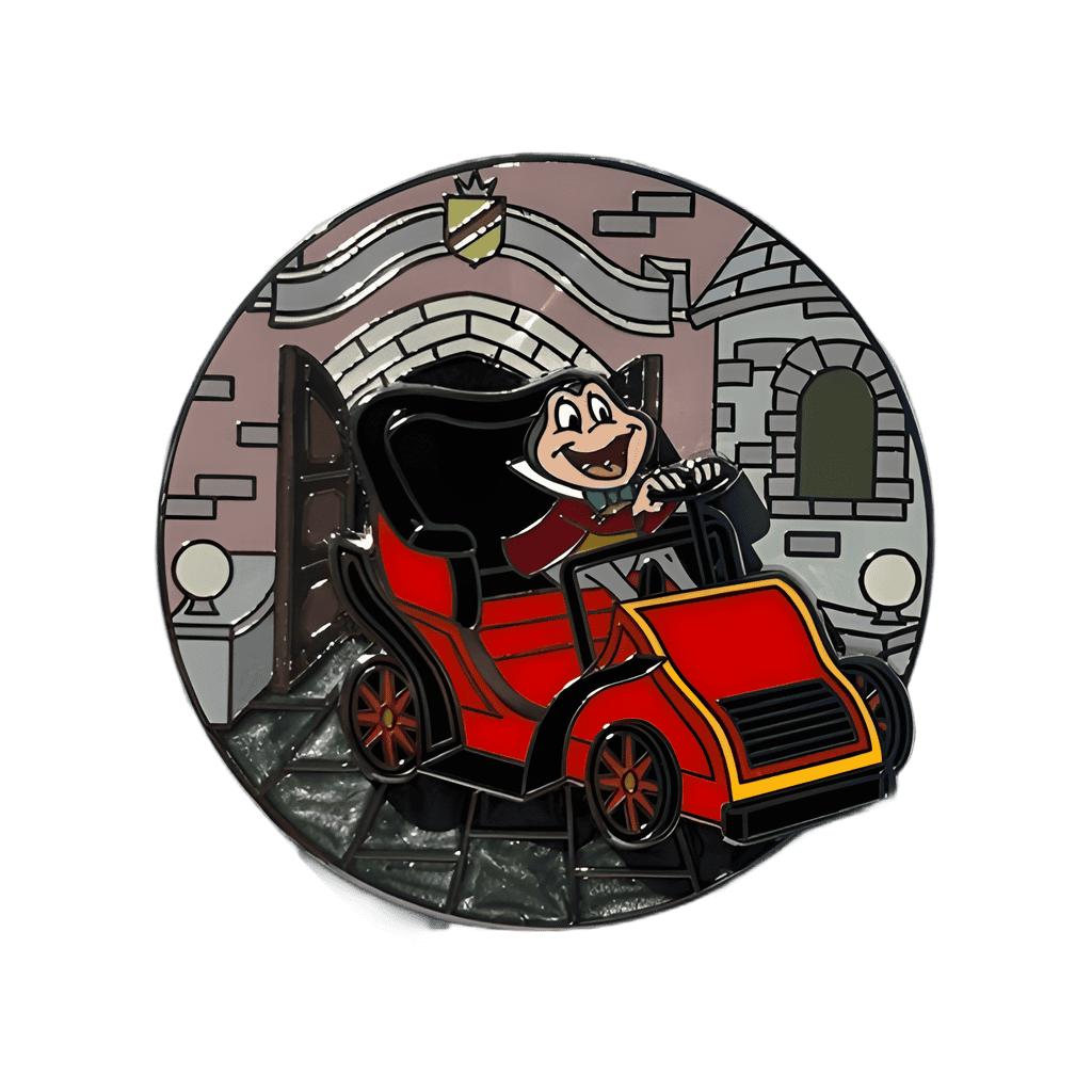 Mr. Toad's Wild Ride Slider Disney pin