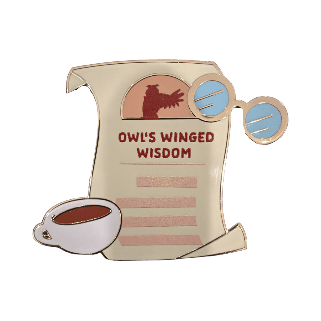 Owl’s Winged Wisdom Disney pin