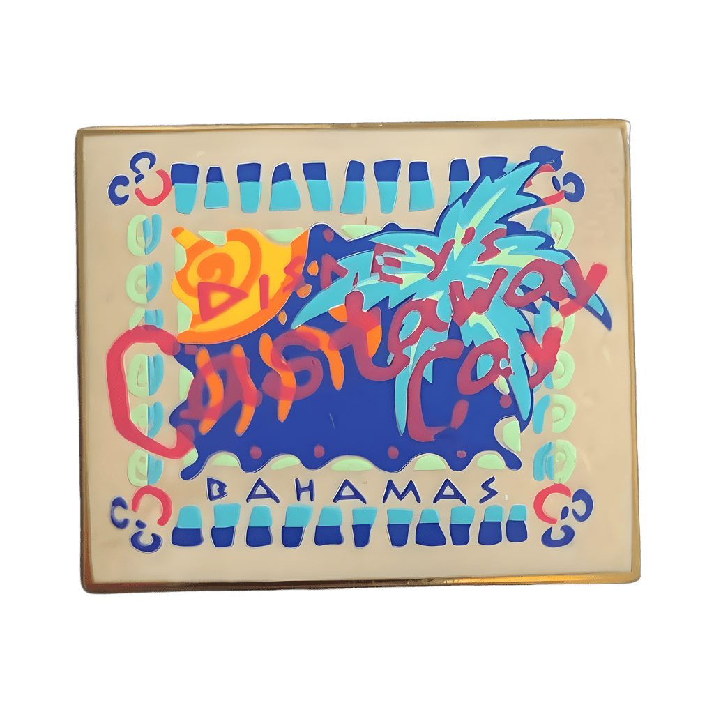 Castaway Cay Bahamas Disney pin