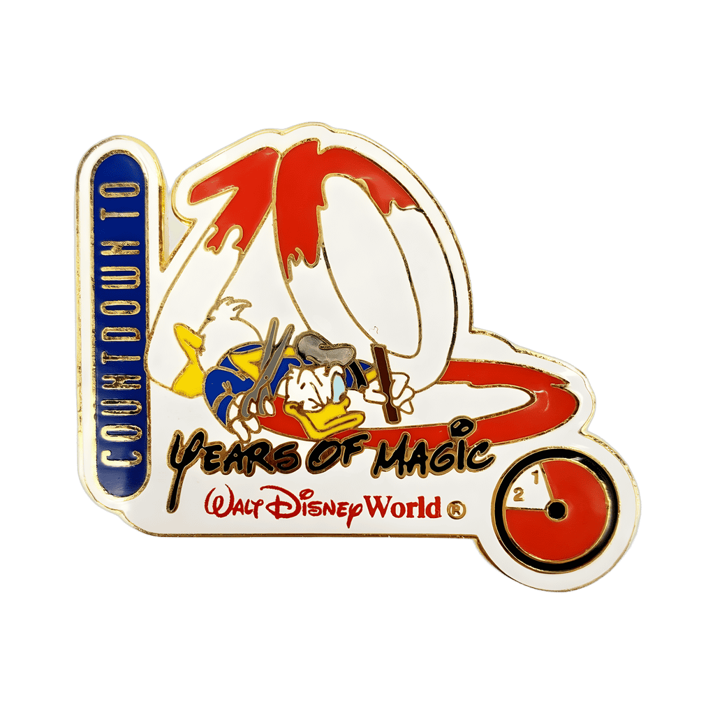 2 Weeks To Go - Donald Duck Disney pin