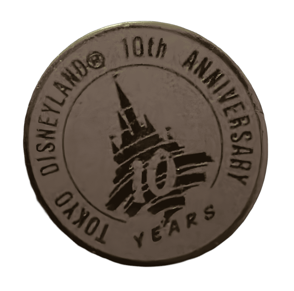 Tokyo 10th Anniversary Disney pin