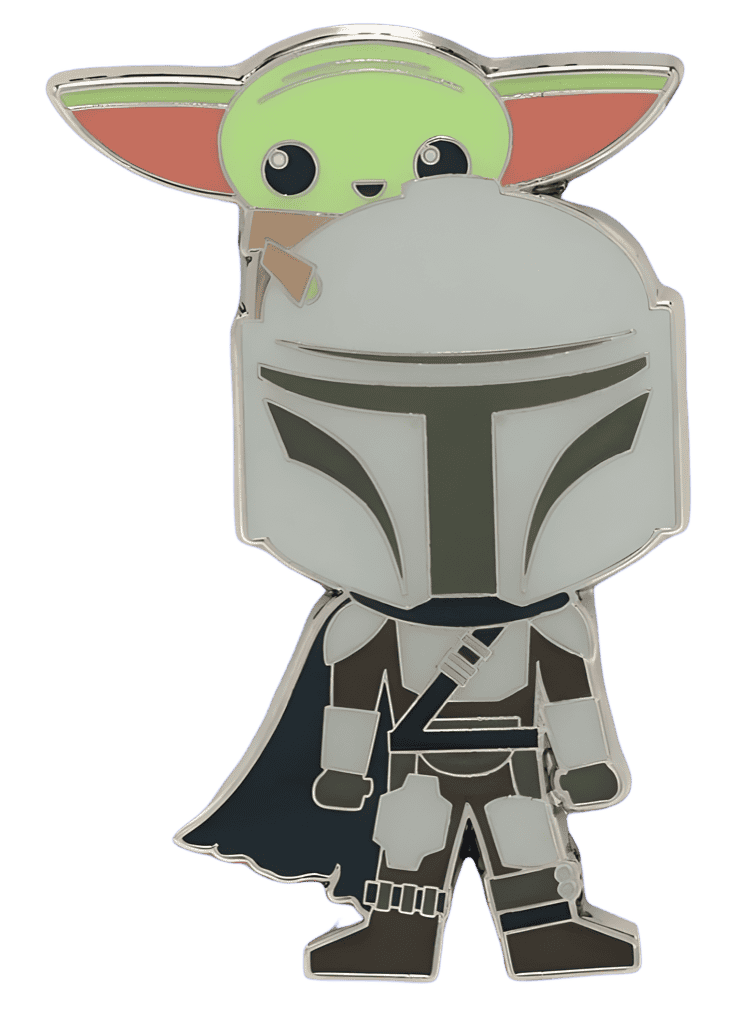 Mando & The Child Chibi Disney pin