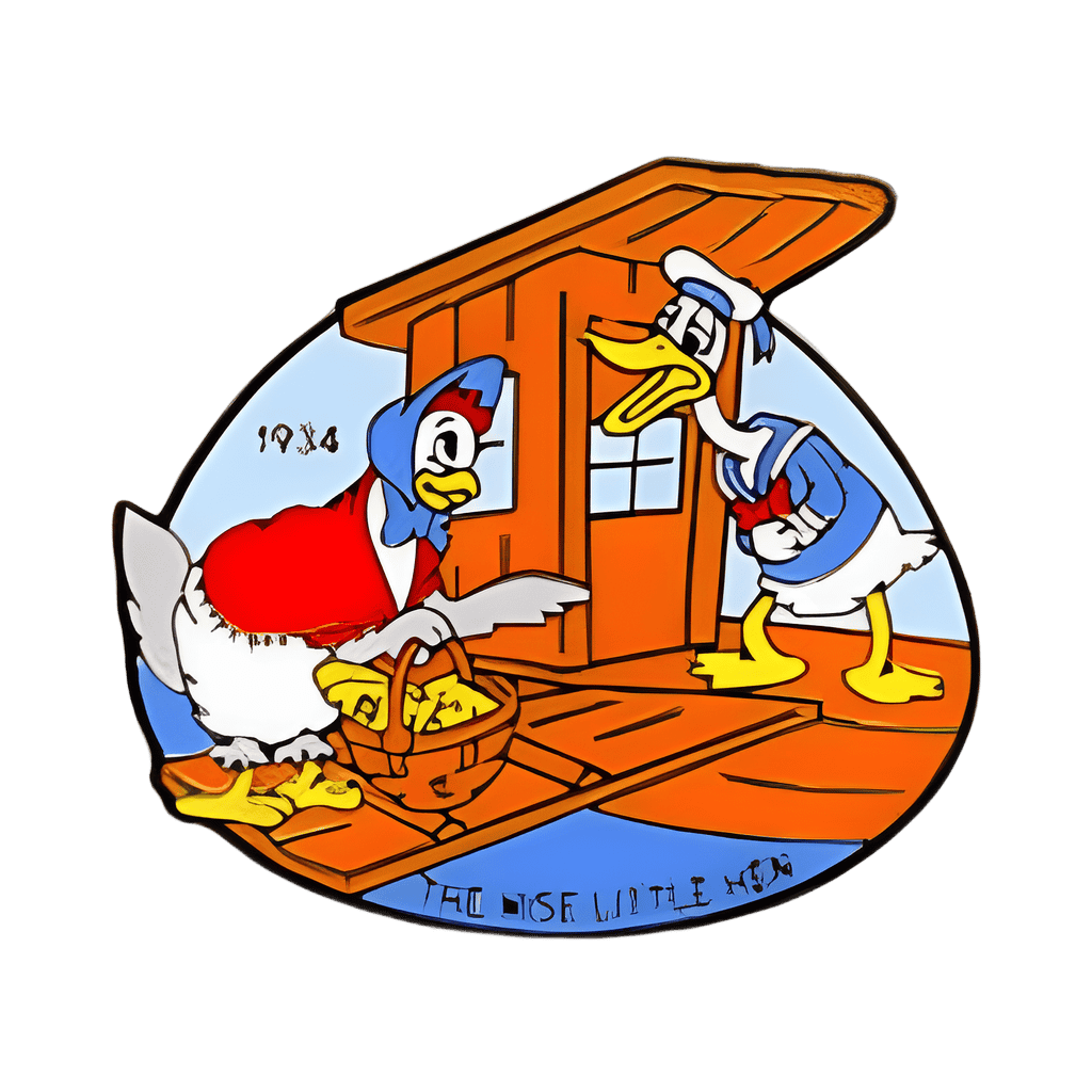 The Wise Little Hen 1934 Disney pin