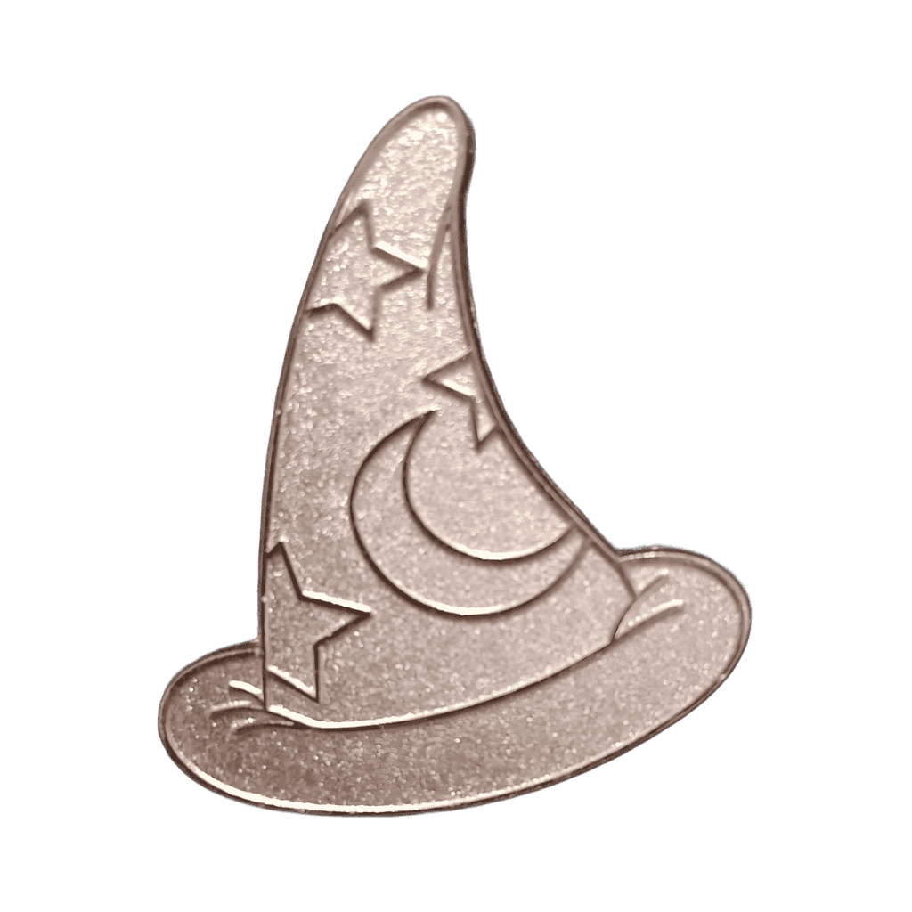 Silver Sorcerer Hat Disney pin