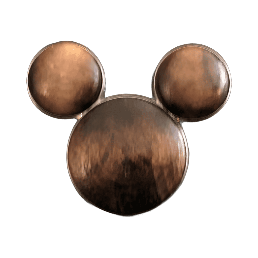 Wooden Mickey Mouse Icon Disney pin