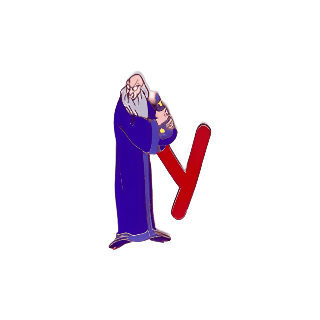 Y is for Yen Sid Disney pin