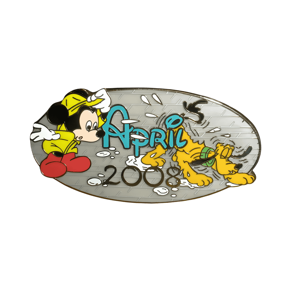 April - Mickey & Pluto Disney pin