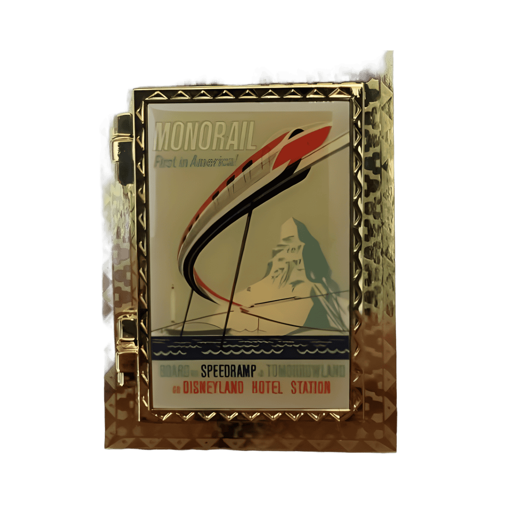 Monorail Disney pin