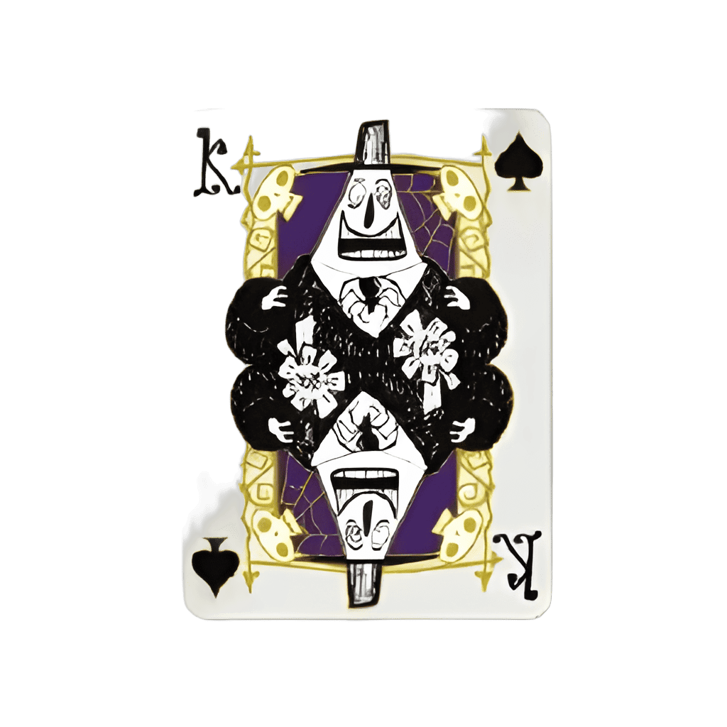 Mayor as King of Spades Card Disney pin