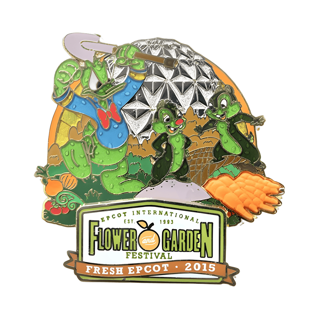 Donald Duck, Chip and Dale Disney pin