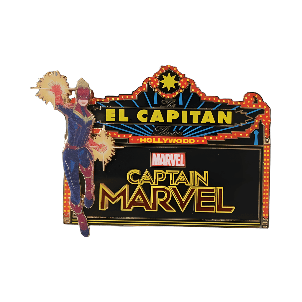 Captain Marvel Disney pin