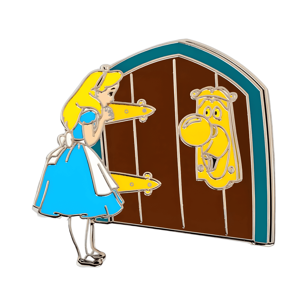 Alice & The Doorknob Disney pin