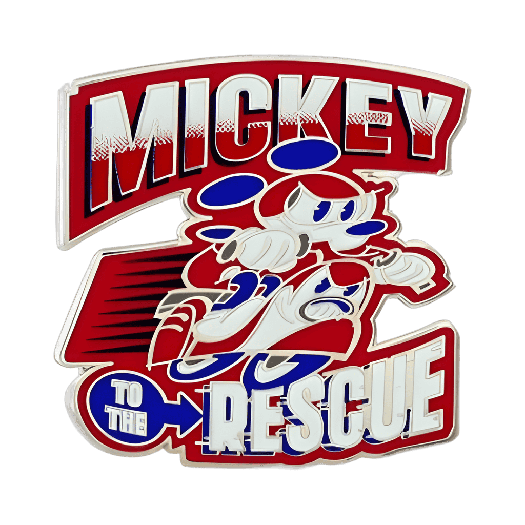Mickey to the Rescue - Croissant de Triomphe Mickey on Scooter Disney pin