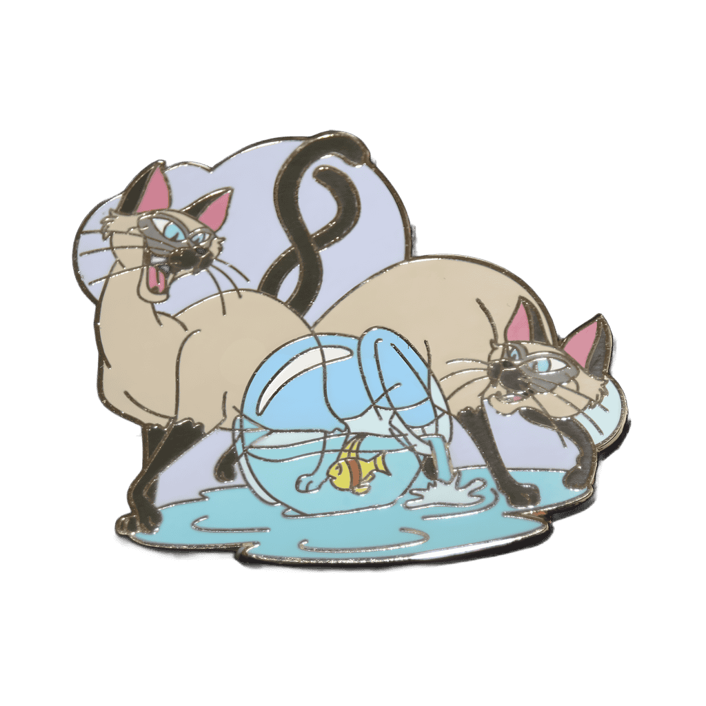 Si and Am Disney pin
