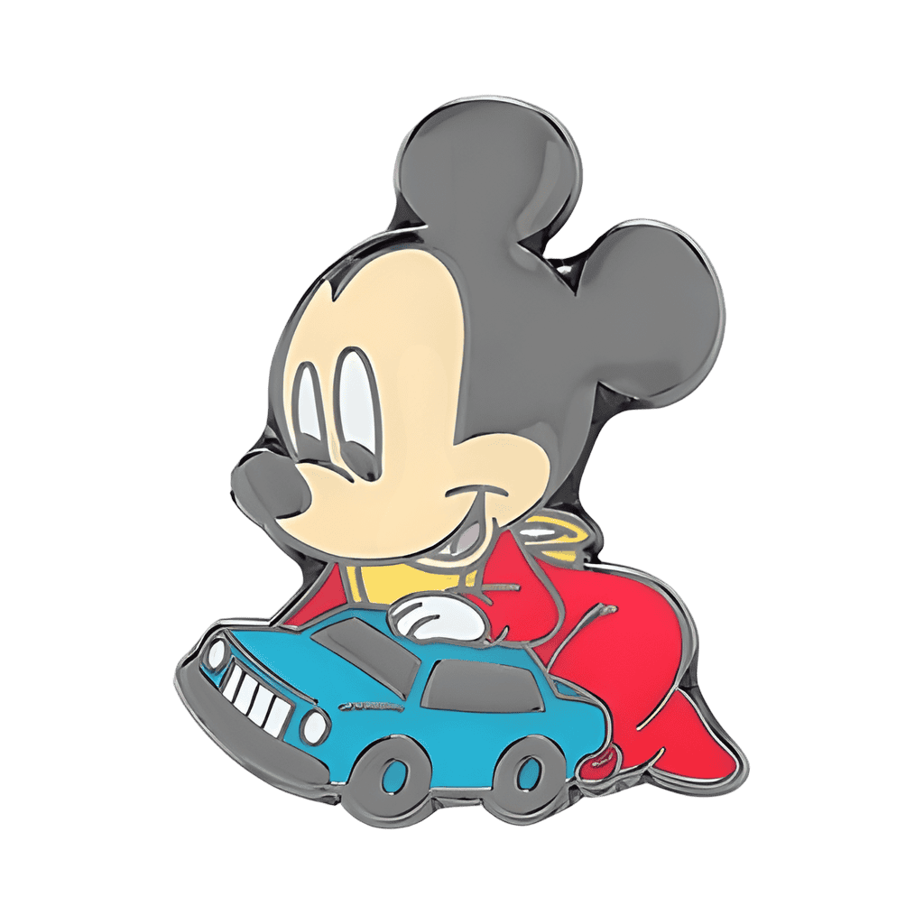 Mickey Mouse with Car Disney pin