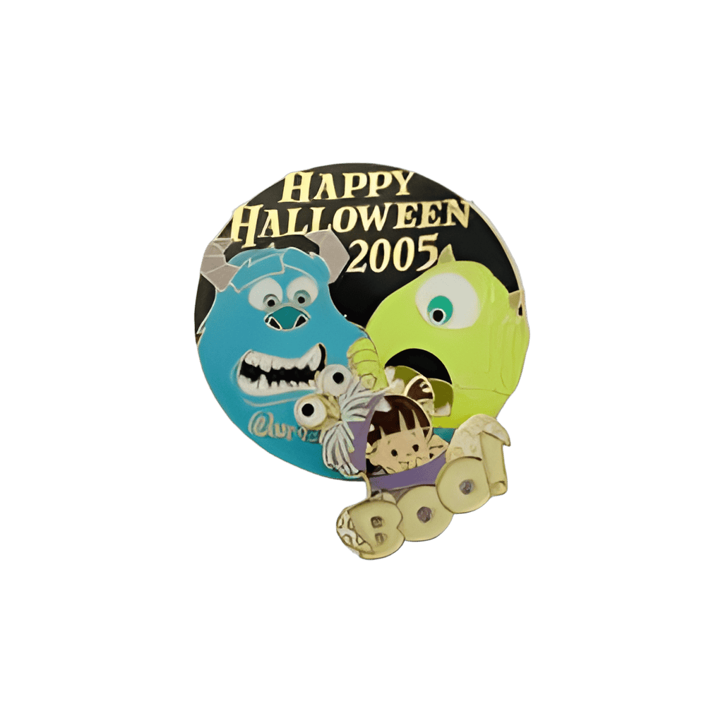 Monsters Inc Happy Halloween Boo! Mike & Sulley Disney pin