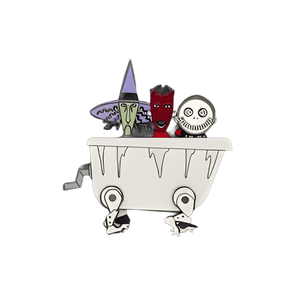 Lock, Shock, and Barrel in Bathtub Disney pin