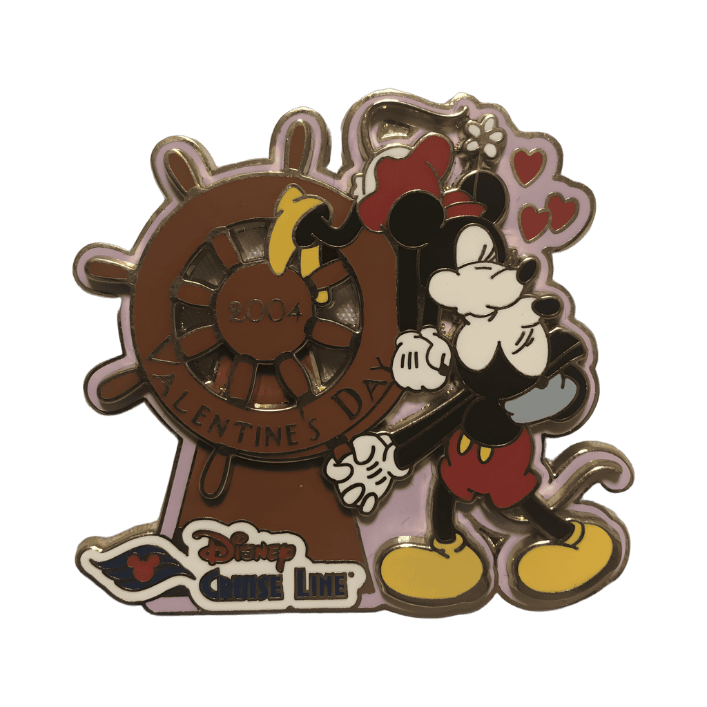 Disney Cruise Line 2004 Valentine’s Day Mickey and Minnie Disney pin