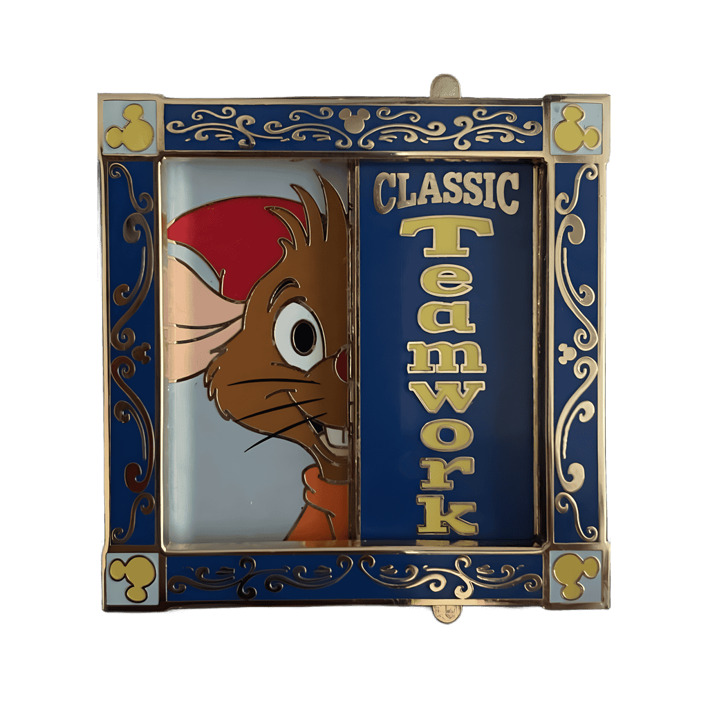 Jaq and Gus Disney pin