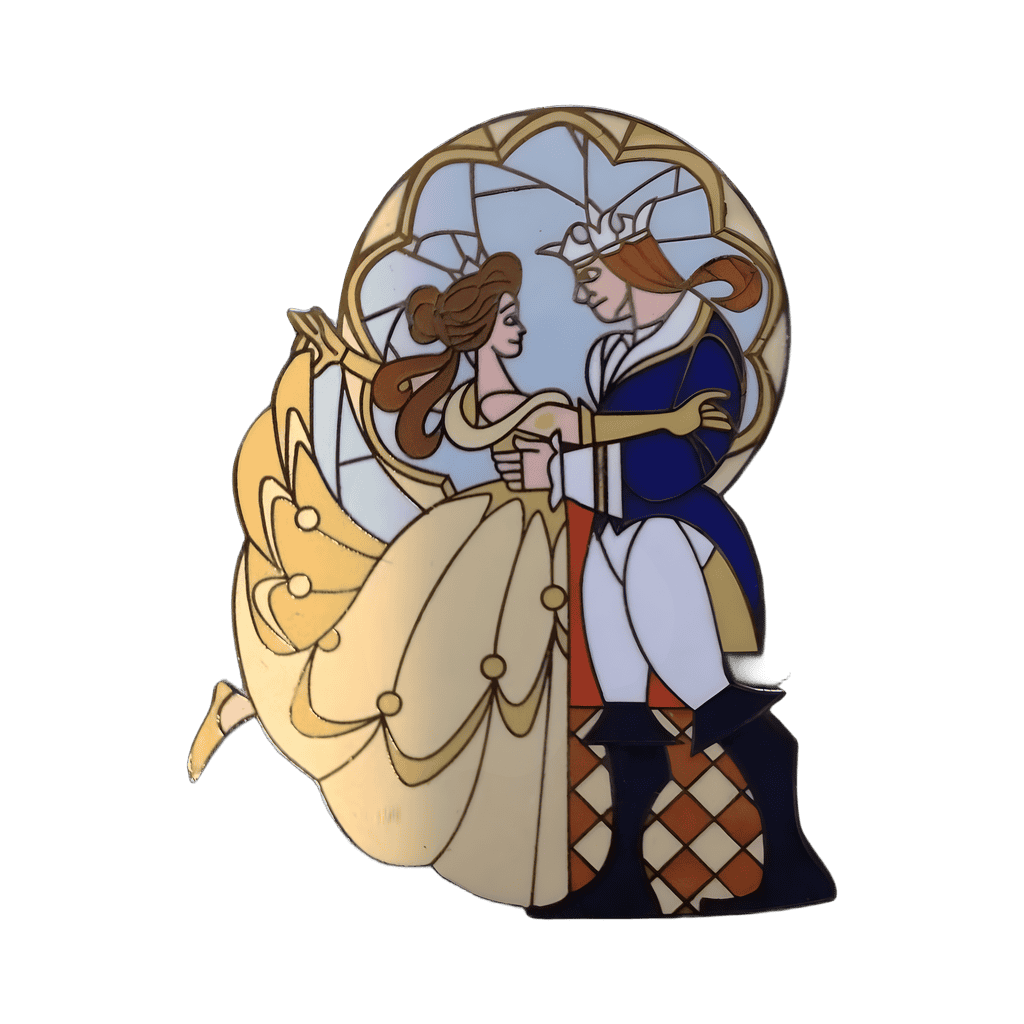 Belle and the Beast Dancing Couple Disney pin