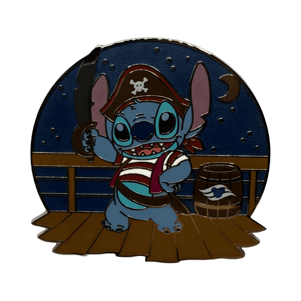 Pirate Stitch Disney pin