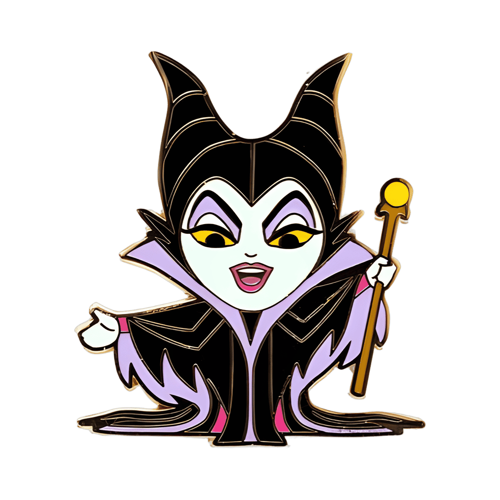 Maleficent Disney pin