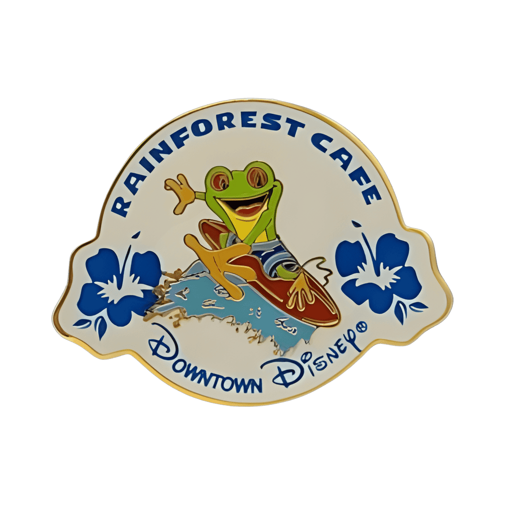 Surfing Cha Cha with Downtown Disney Logo Disney pin