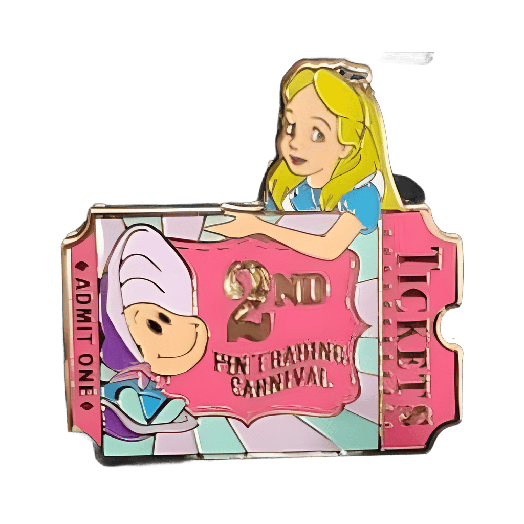 Oyster and Alice Disney pin