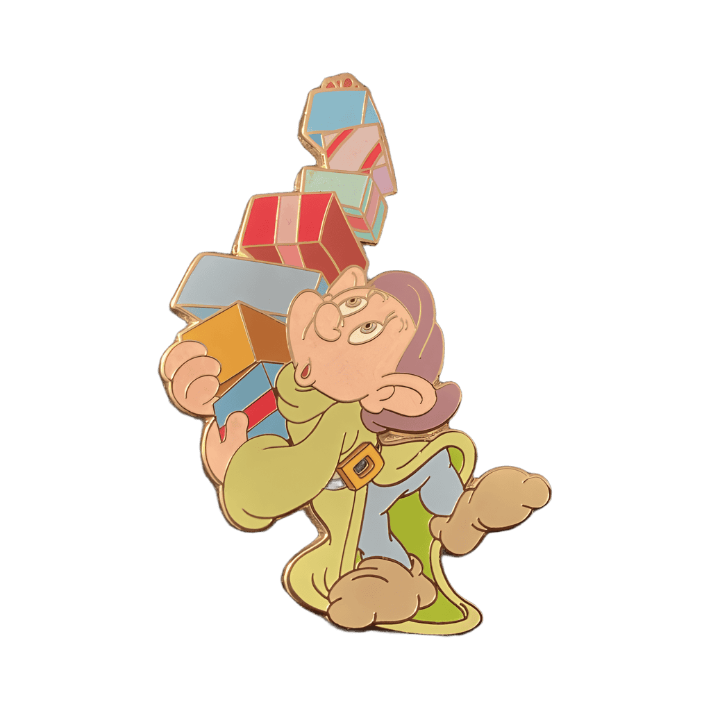 Dopey with Presents Disney pin