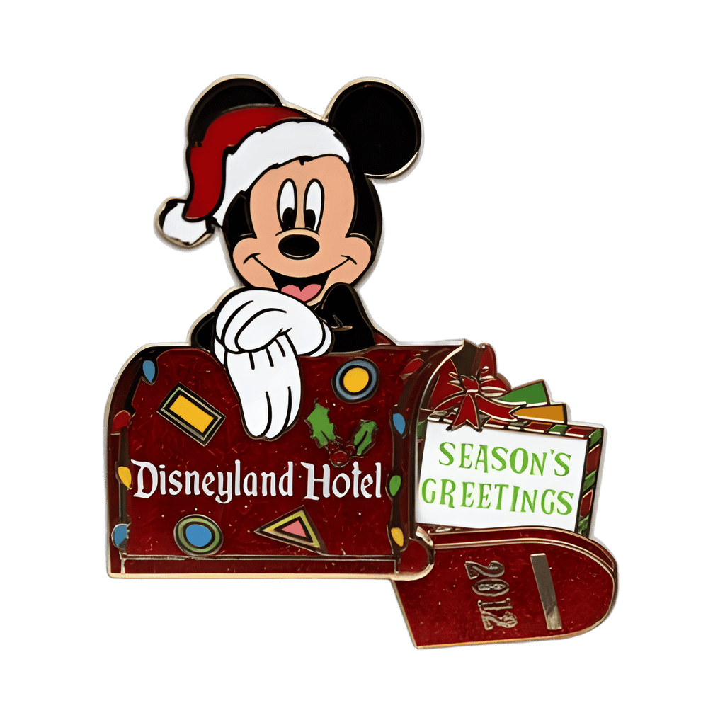 Disneyland Hotel - Mickey Mouse - Season's Greetings Disney pin