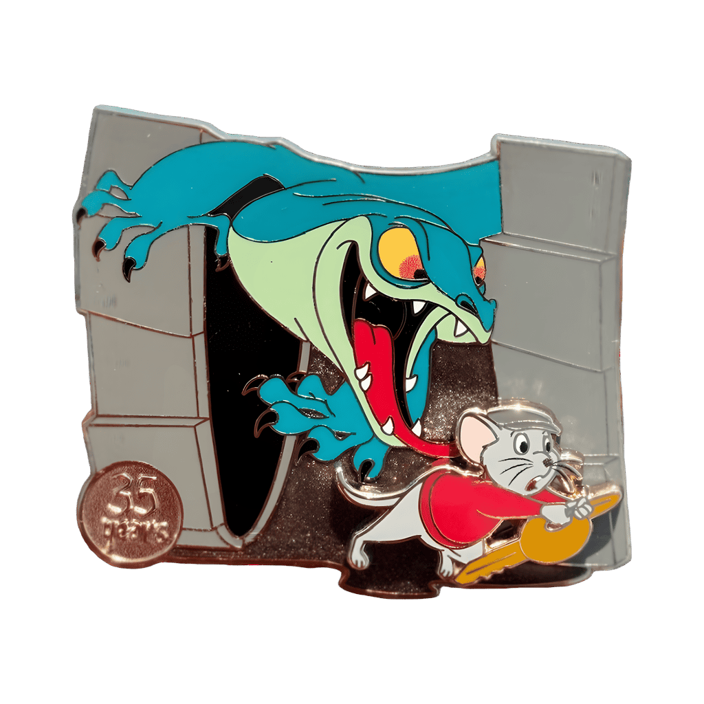 35 Years — Bernard Chased by Joanna Slider Disney pin