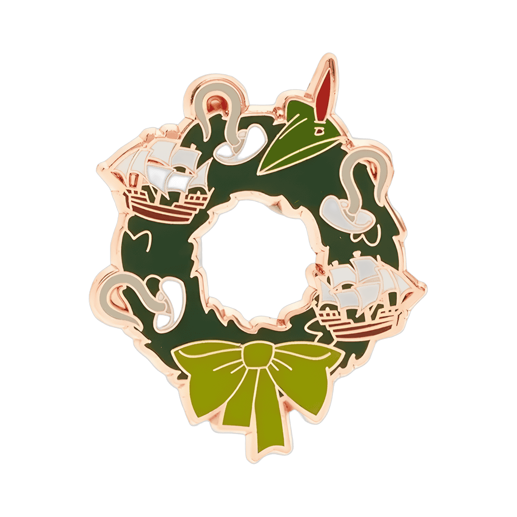 Peter Pan Wreath Disney pin