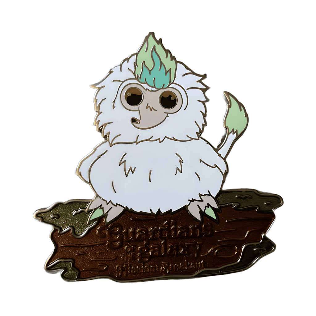 Vyloo on a log Disney pin