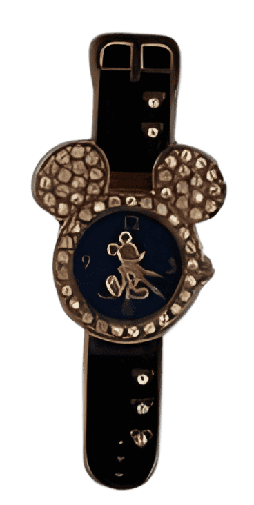 Crystal Mickey Mouse Disney pin