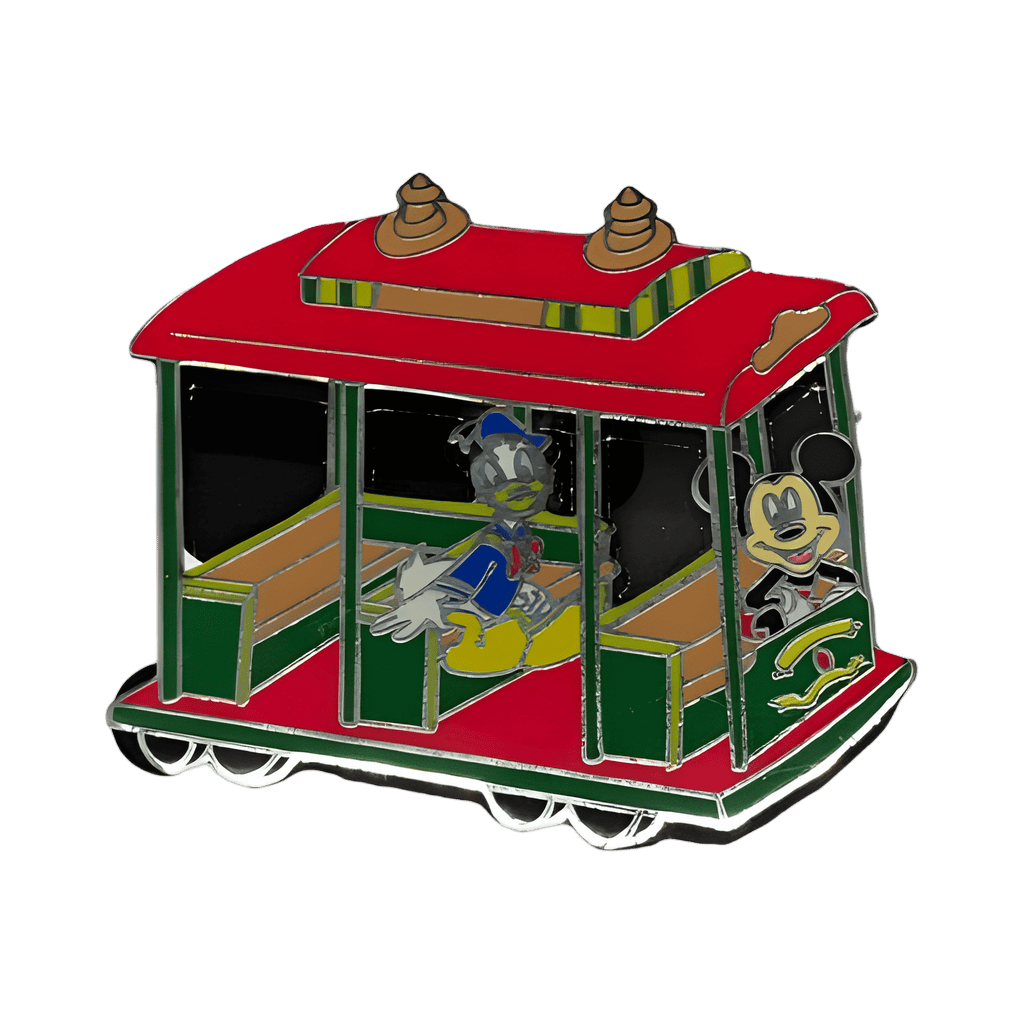 Main Street Trolley Disney pin