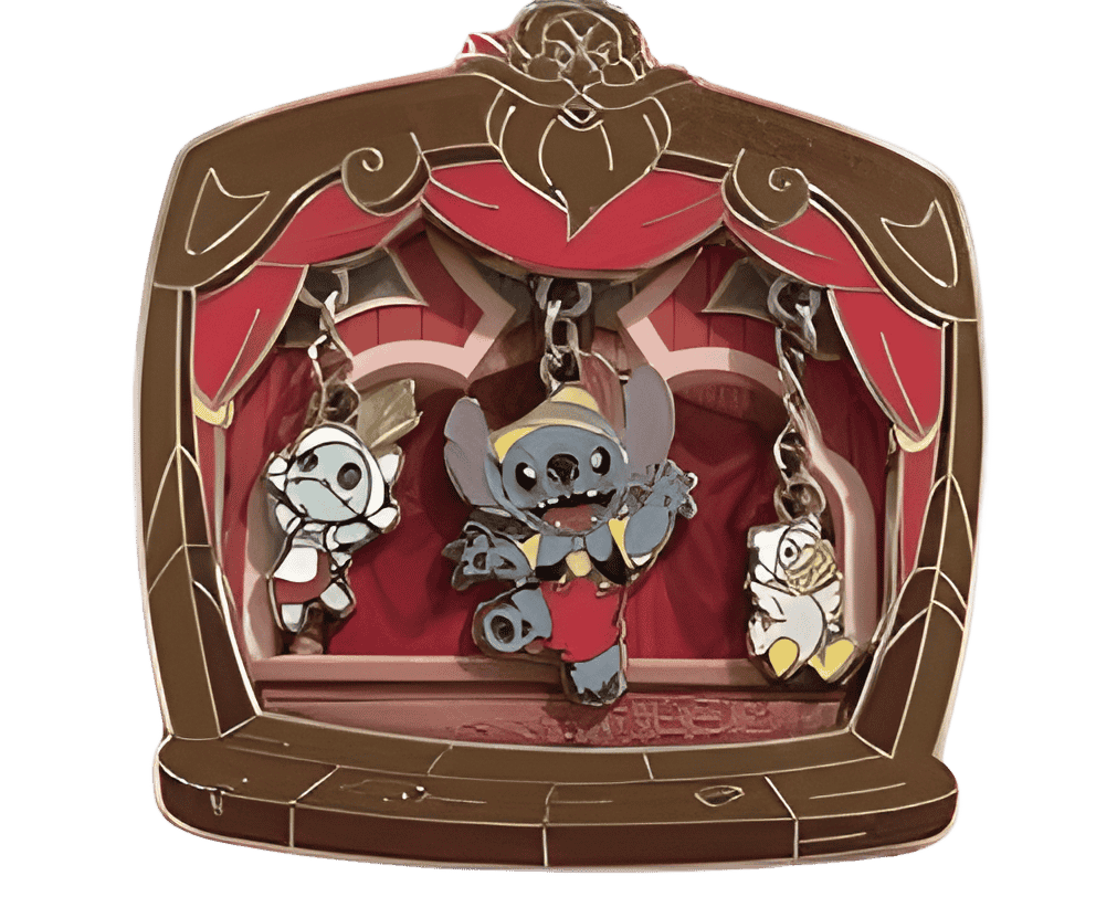 Stitch, Scrump, and Duckling Disney pin