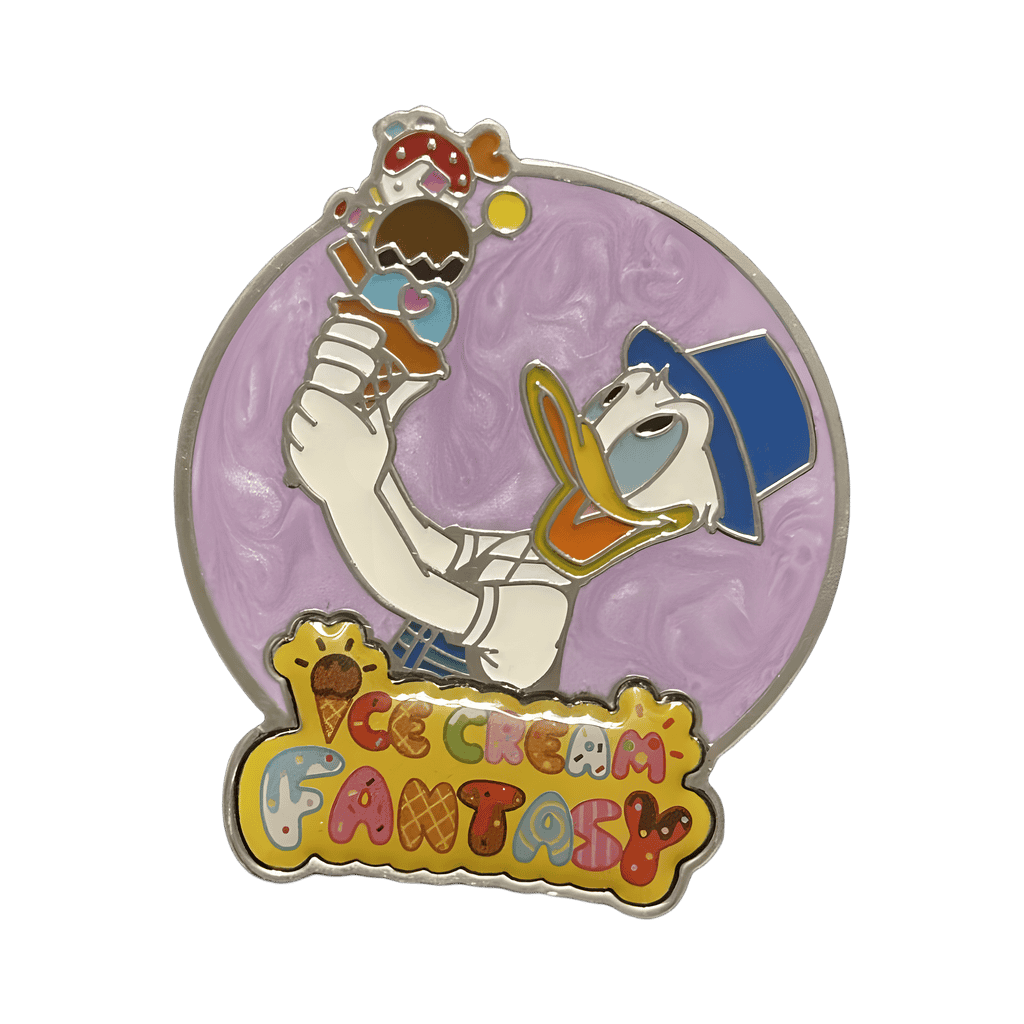 Donald with Crazy Cone Disney pin