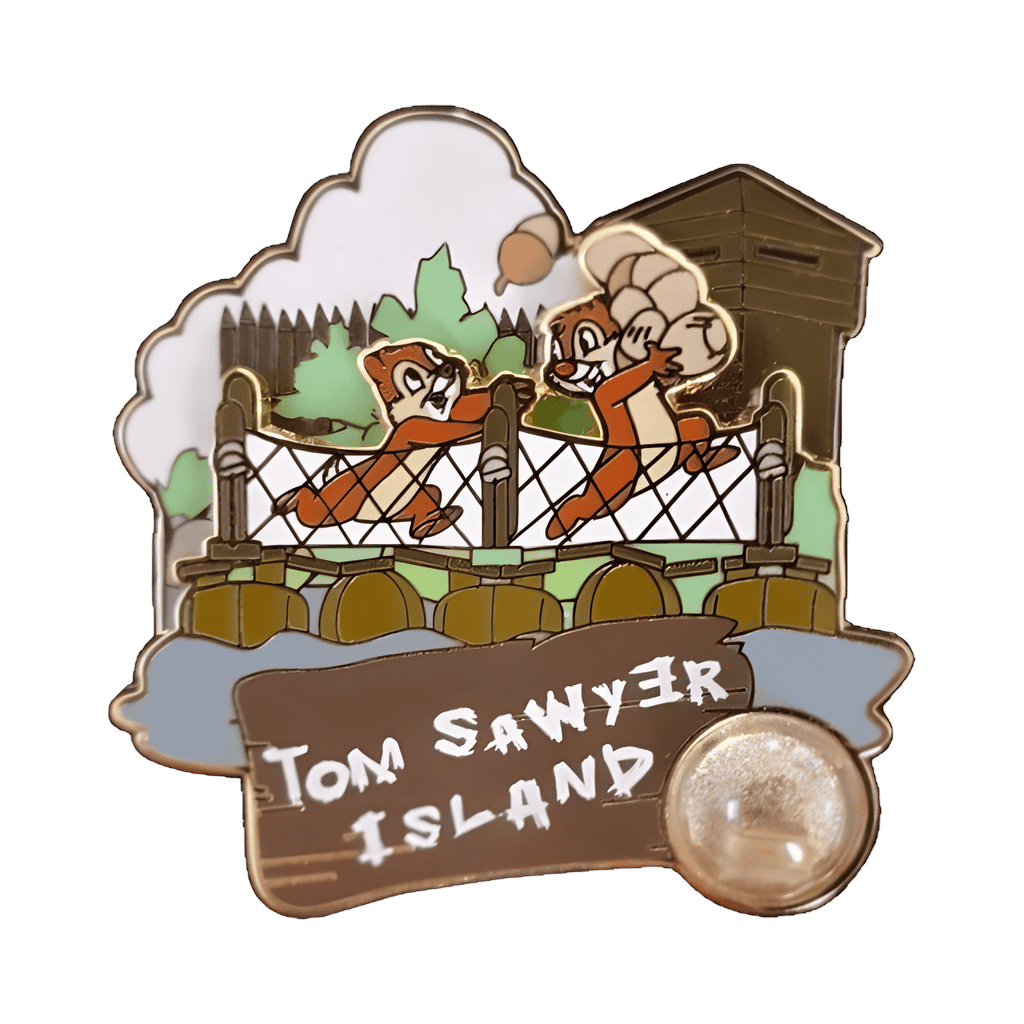 Tom Sawyer's Island Disney pin
