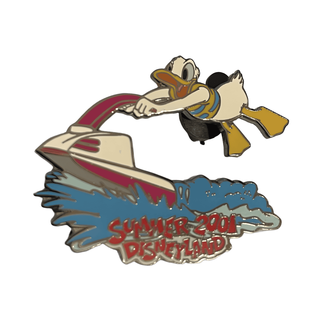 Donald on  jet ski, Summer 2001 Disney pin