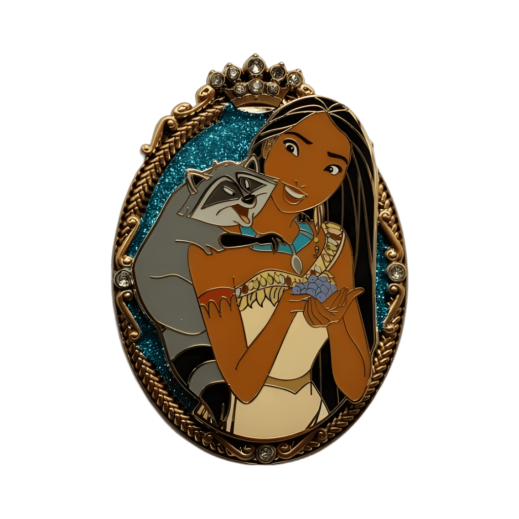 Pocahontas & Meeko Disney pin
