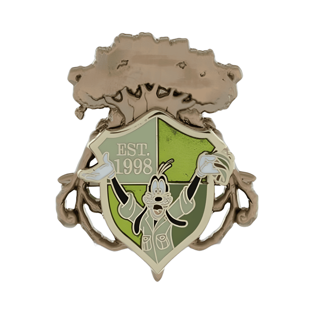 Animal Kingdom Shield Disney pin