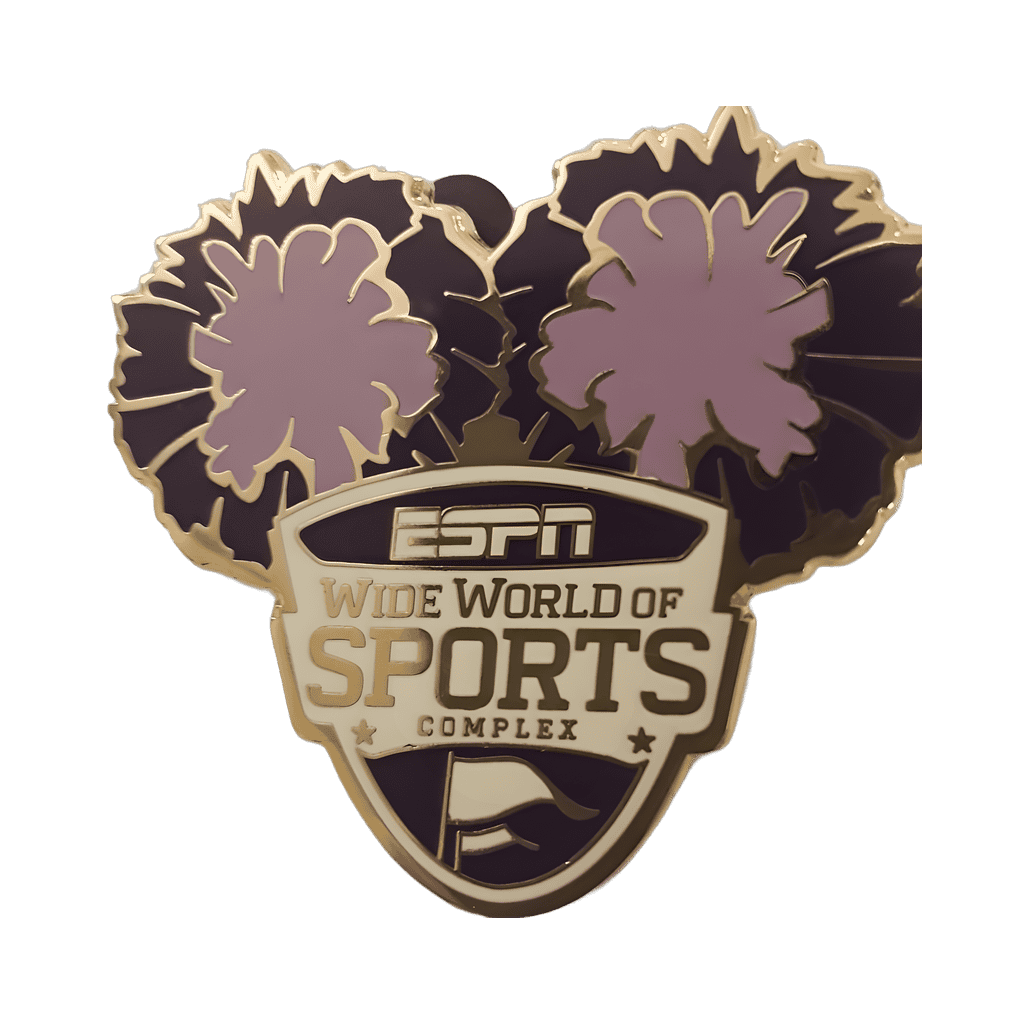 Purple Disney pin