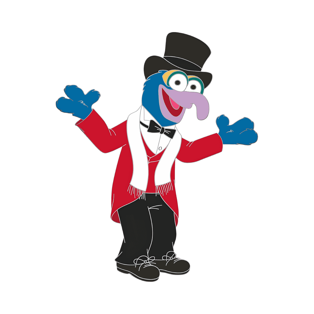 Tuxedo Gonzo Disney pin