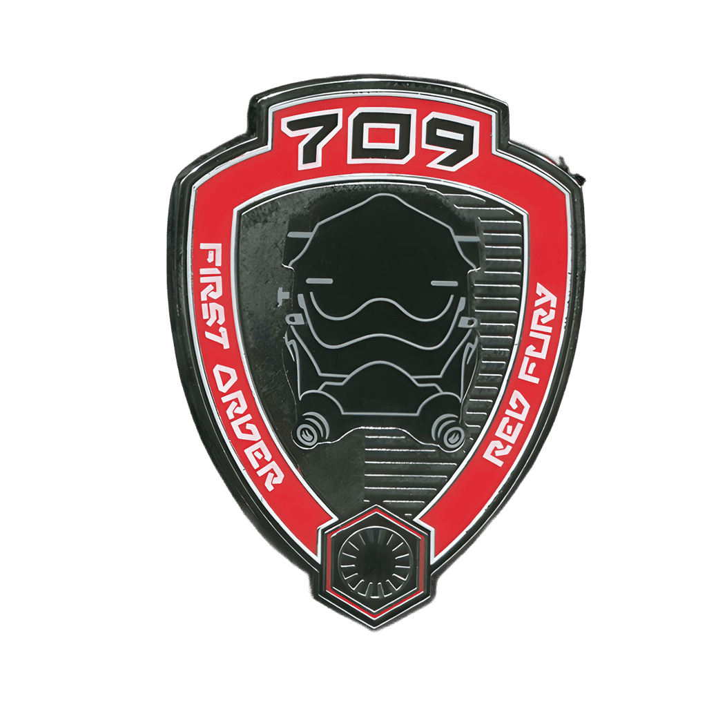 First Order 709th Legion Red Fury Pilot Disney pin