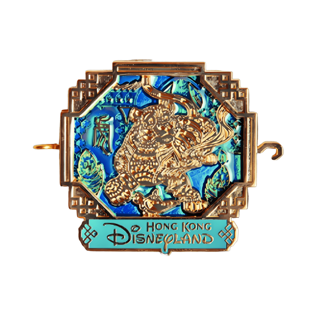 Year of the Tiger (Rajah) Disney pin