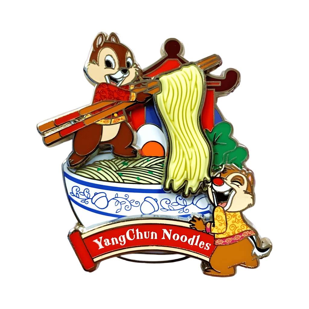 Chip and Dale's YangChun Noodles Disney pin