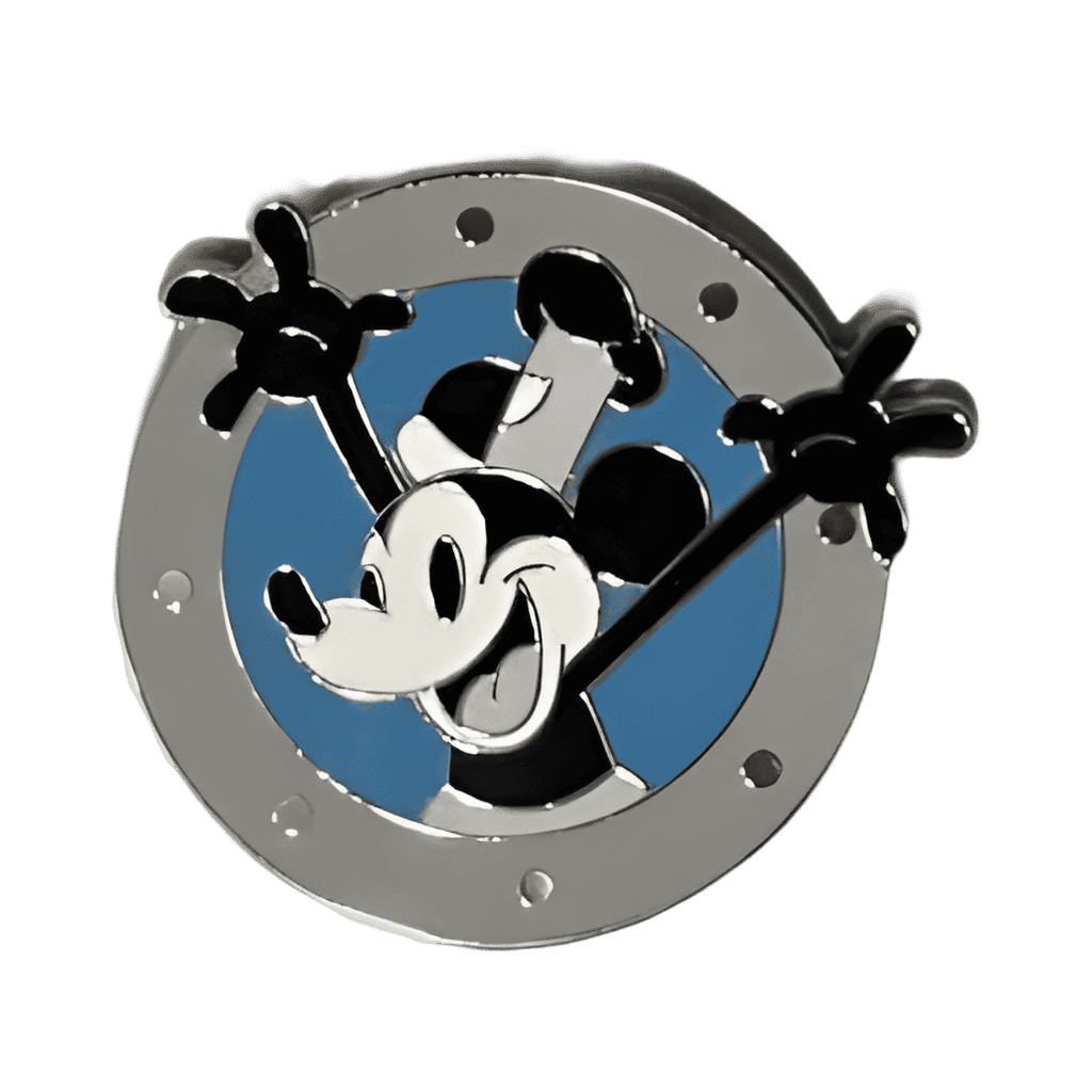 Steamboat Willie in porthole Disney pin